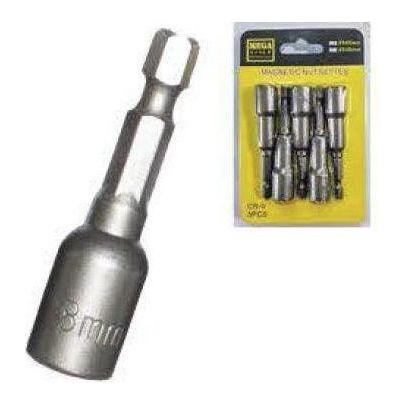 Megatools NUTSET65 Magnetic Nut Setter / Tekscrew Adapter 8x65mm - KHM Megatools Corp. Megatools NUTSET65 Magnetic Nut Setter / Tekscrew Adapter 8x65mm - KHM Megatools Corp.